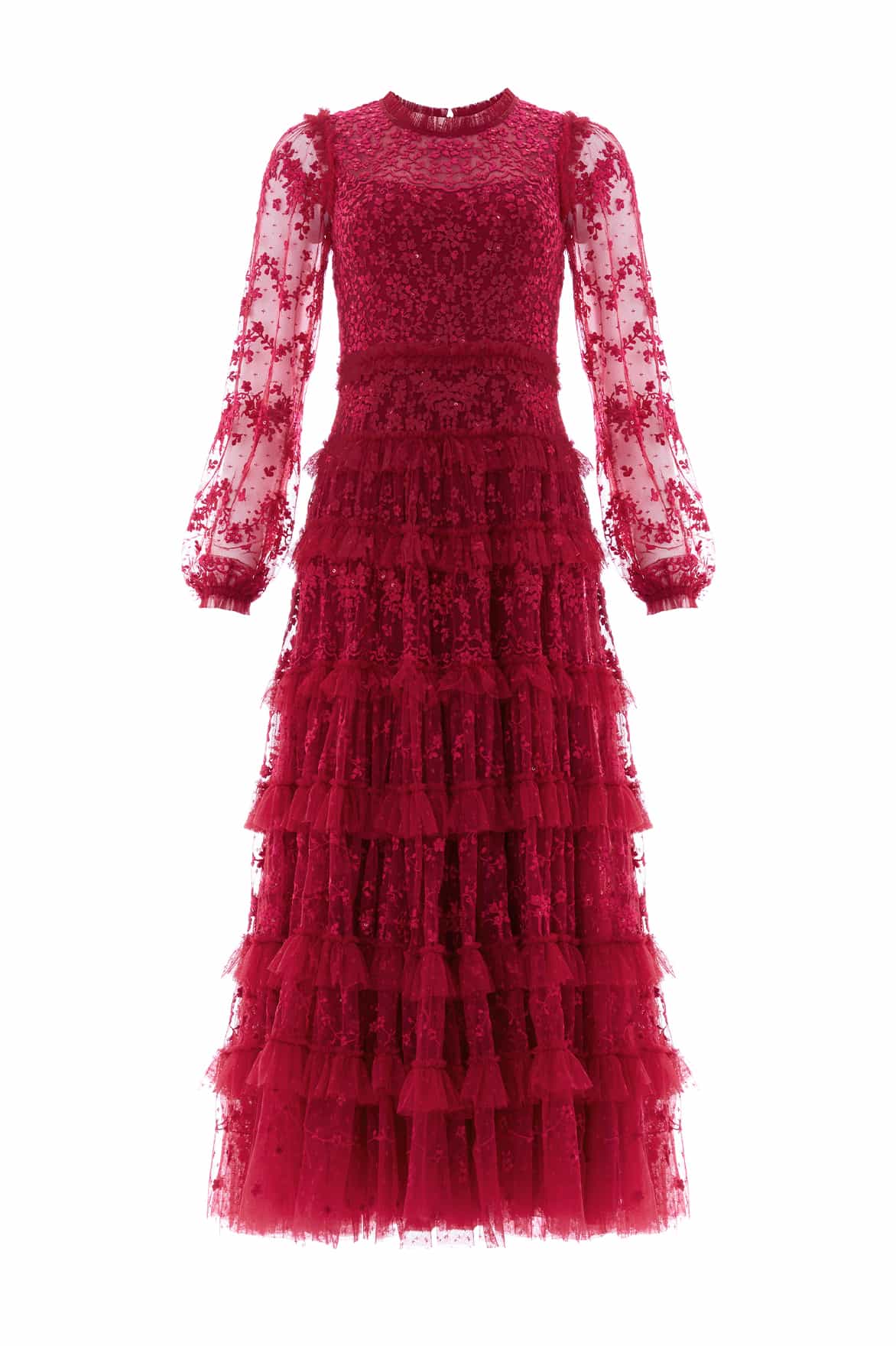 Blossom Lace Ankle Gown - Image 2