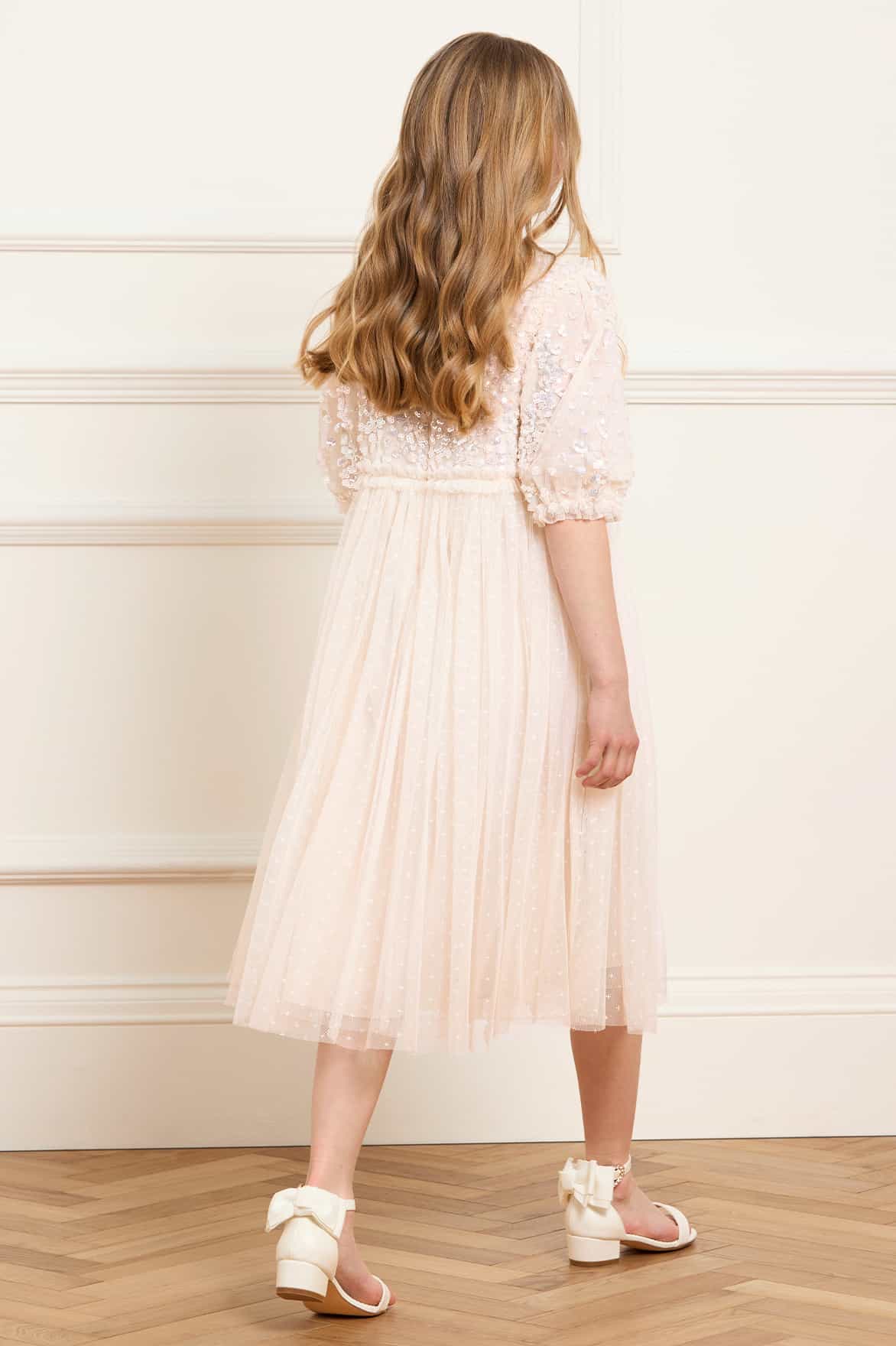 Confetti Bodice Kids Dress - Image 3