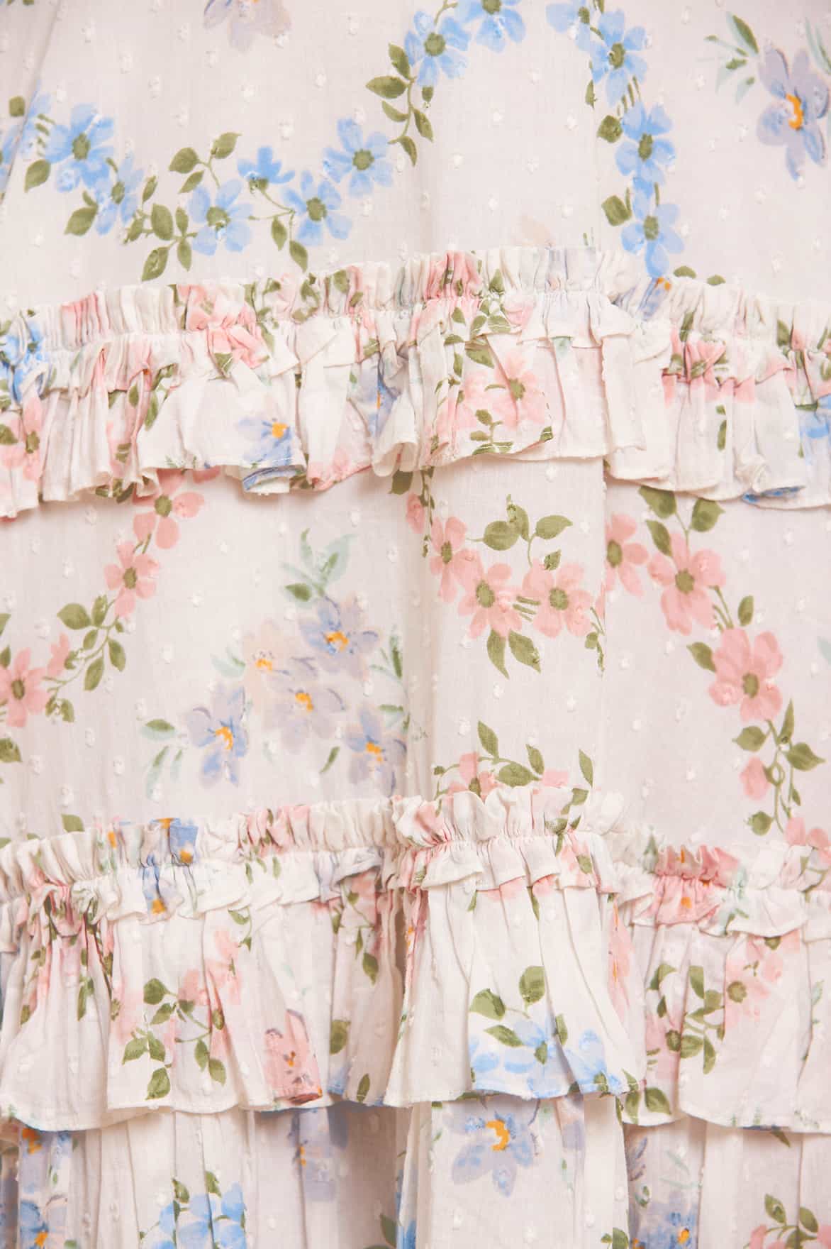 Dancing Daisies Cotton Backless Micro Mini Dress - Image 3