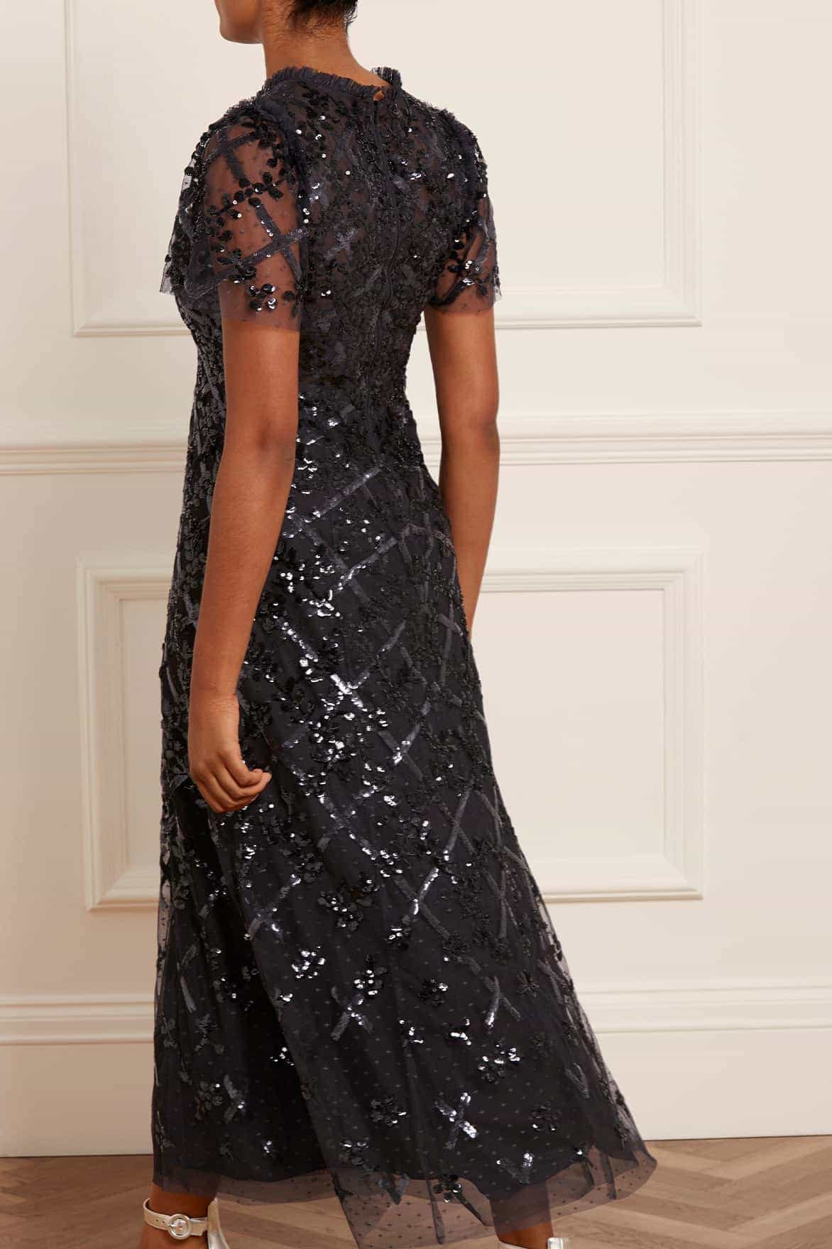 Garden Lattice Ankle Gown - Image 5