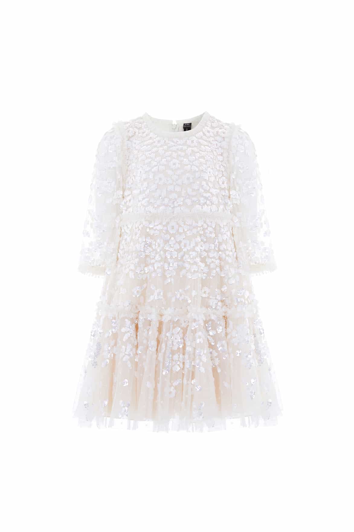 Maeva Long Sleeve Kids Dress - Image 2