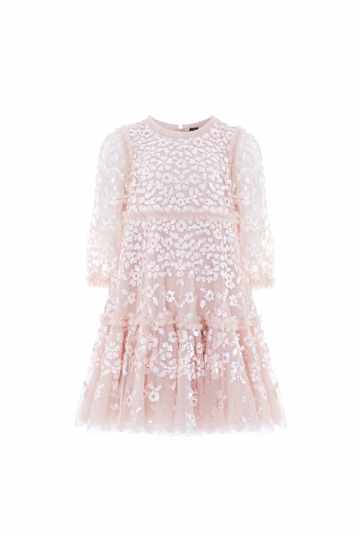 Maeva Long Sleeve Kids Dress - Image 2