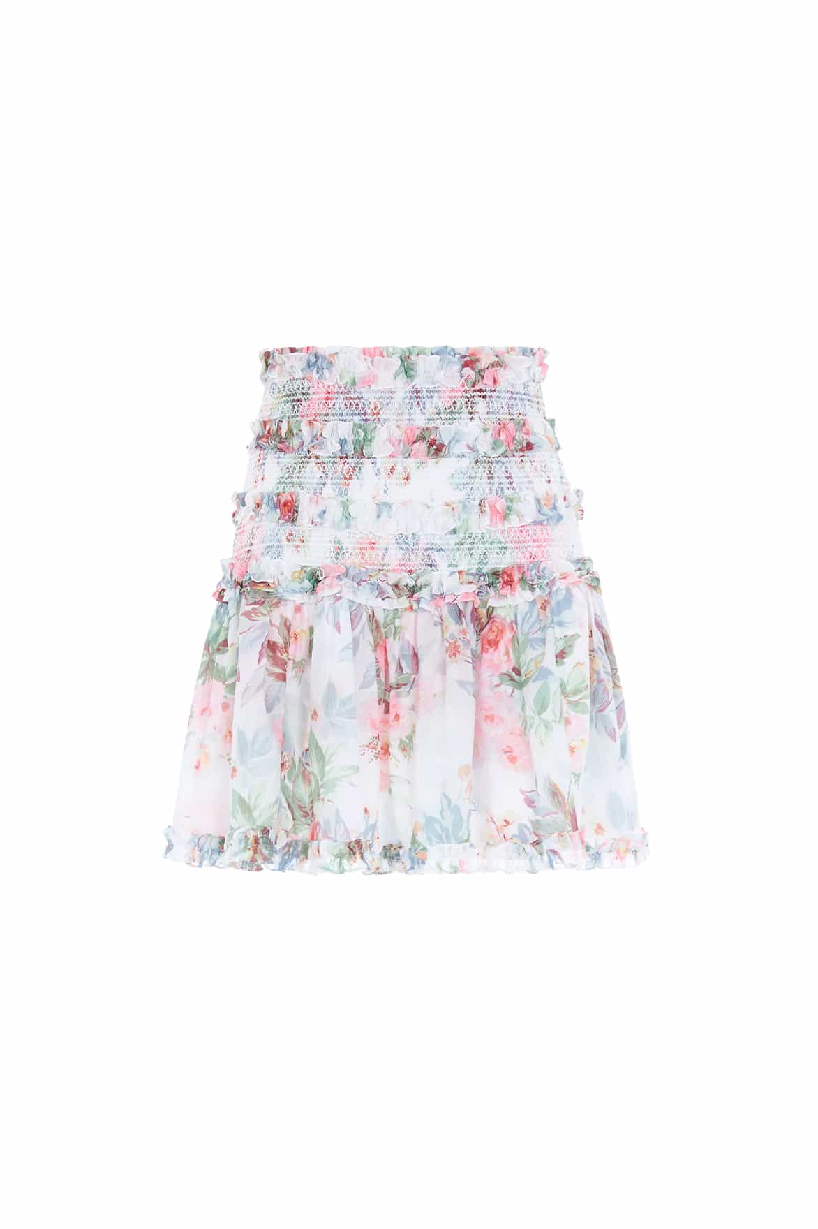 Paradise Garden Maria Chiffon Micro Mini Skirt - Image 2