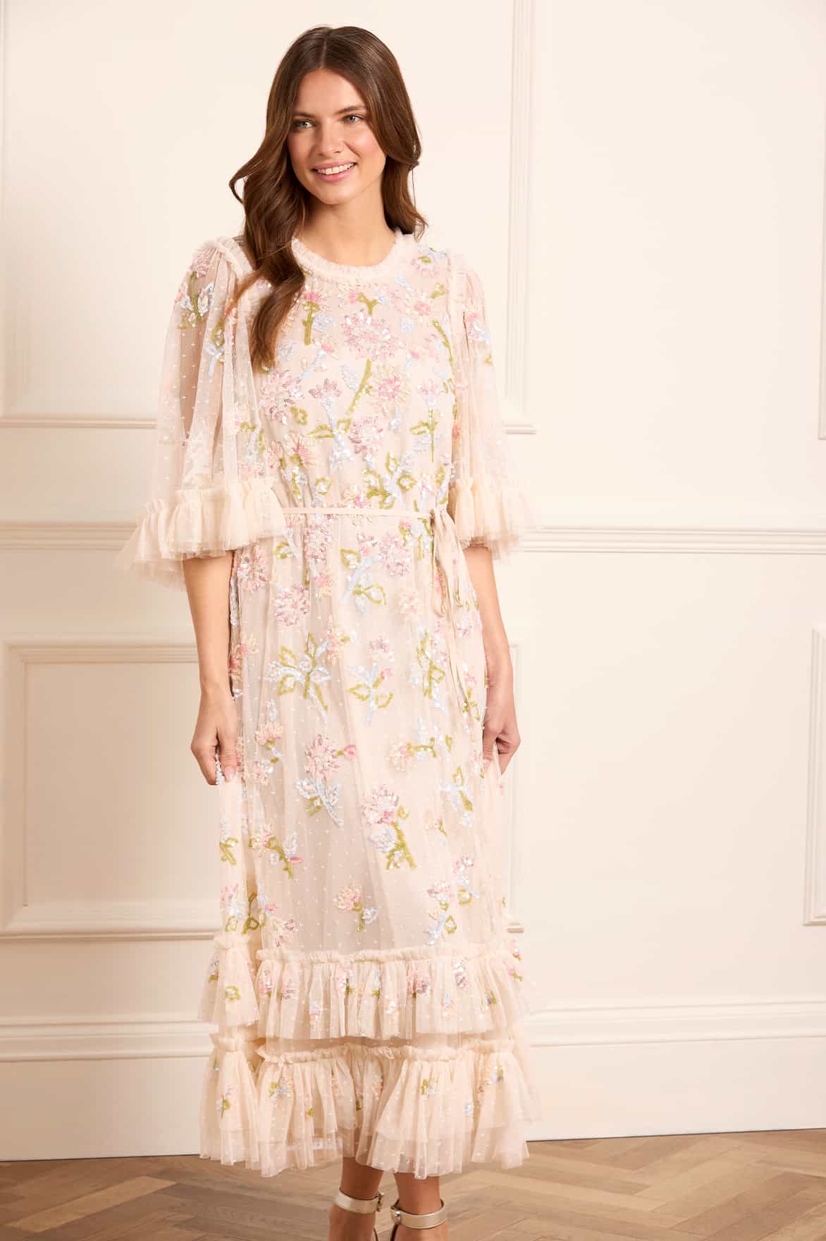 Sequin Dandelion Gloss Ballerina Dress - Image 2