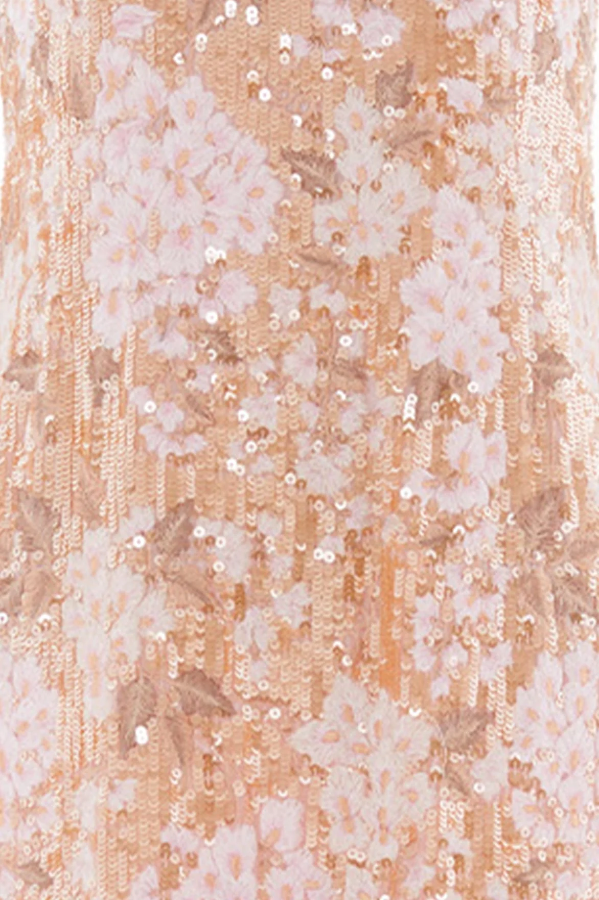 Wisteria Shimmer Georgette Ankle Gown - Image 5
